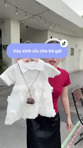 Váy cho trẻ em xinh xỉu #cothumevabe #vayxinhbegai #vaychobe #vaytreem #mevabe #xh 