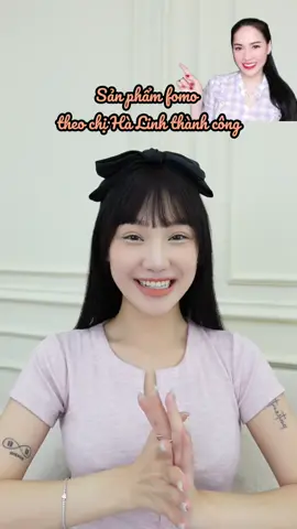 Fomo thành công theo chị Hà Linh 😝 #skincare #sansale #vtmc #chamda #duongsang #sangda #duongsn #vitamincneogen