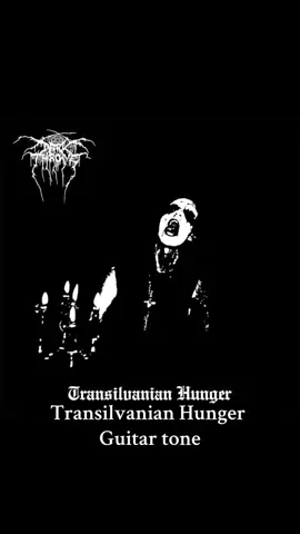 Darkthrone Transilvanain Hunger Guitar Tone #blackmetal #metal #darkthrone #transilvanianhunger #guitar #riff @Dean Guitars 