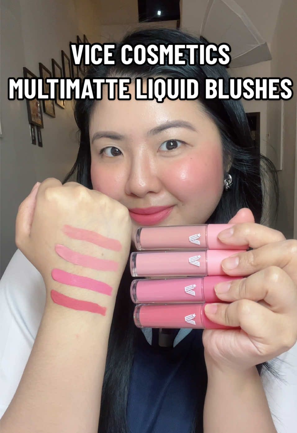 VICE COSMETICS MULTIMATTE On The Daily Matte Liquid Blushes @ViceCosmeticsPH #vicecosmetics #liquidblush #fyp 💕