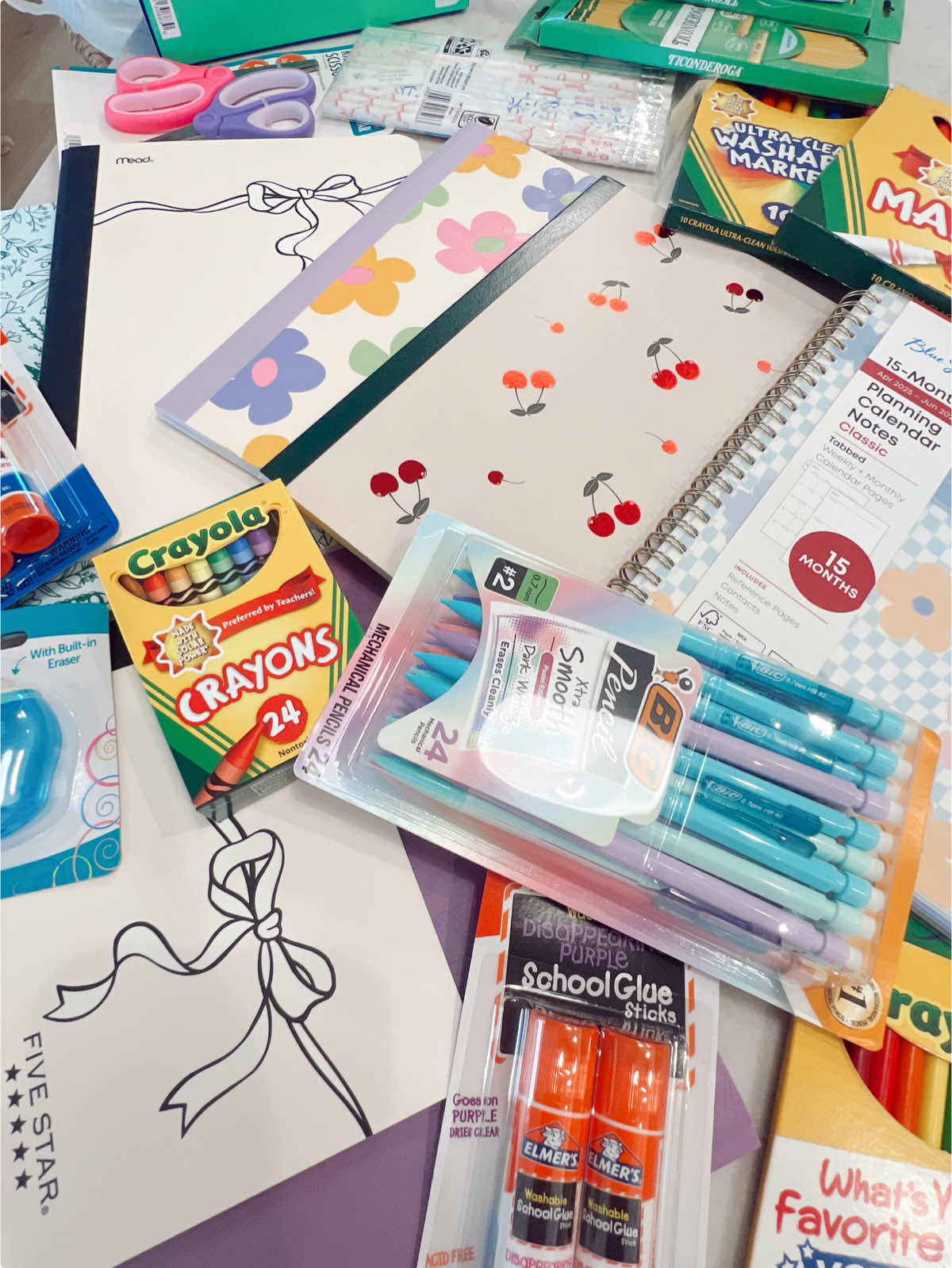 Las libretas más cute las conseguí en @Walmart  Aún nos faltan más cositas pero adelantamos bastante 🫶🏻 #backtoschool #fyp #foryoupage #schoolsupplies #backtoschoolshopping #backtoschool2025 