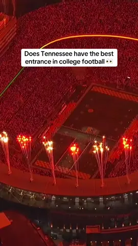 Night games in Neyland Stadium are different 🥶 #tennessee #CollegeFootball #football 