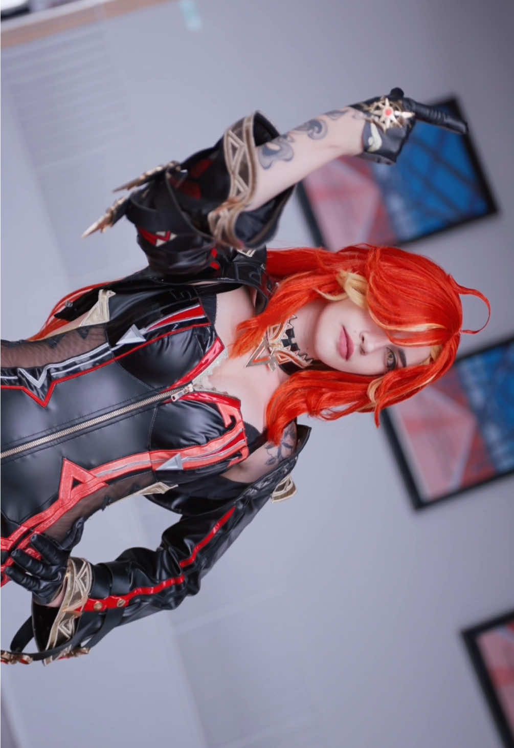 Lord Mavuika 😎 Hope you’ll like it !! 🎥 : @James  Costume : @CosFun  #mavuika#GenshinImpact#thepathofskirk#japanexpo2025#mavuikacosplay#cosplay#cosplaytransition  