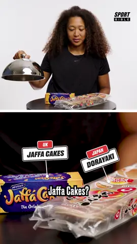 Jaffa Cakes or dorayaki? Naomi Osaka rates British and Japanese snacks 🎾 #Wimbledon #naomiosaka #tennis #snack