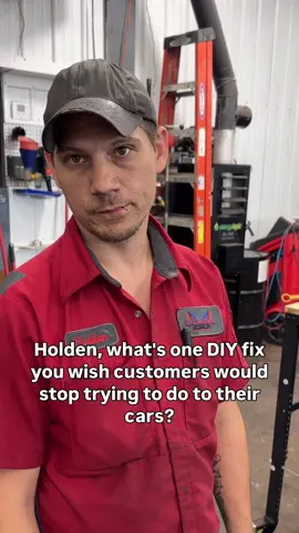 What’s one DIY fix you really wish customers would stop doing to their cars? #automotive #mechanic #autotech #shoptalk #shoplife