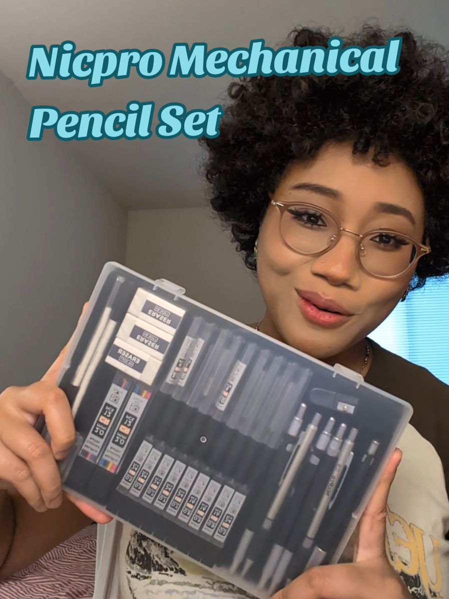 still one of my go to sets to use! #mechanicalpencil #nicpromechanicalpencils #pencil #pencilart #art #artist #artistsoftiktok #arttok #artsupplies #stationary #drawing #drawingtutorial #sketchbook #sketchbooktour #tiktokshop 