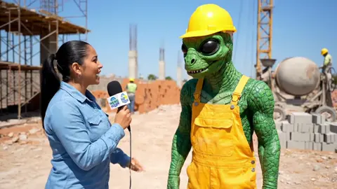 El extraterrestre cambia de trabajo #veo3 #ia #inteligenciaartificial #parati #para_ti