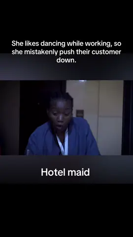 She likes dancing while working, so she mistakenly push their customer down.#treasurejthomas #fypシ゚ #nollywoodmovies 