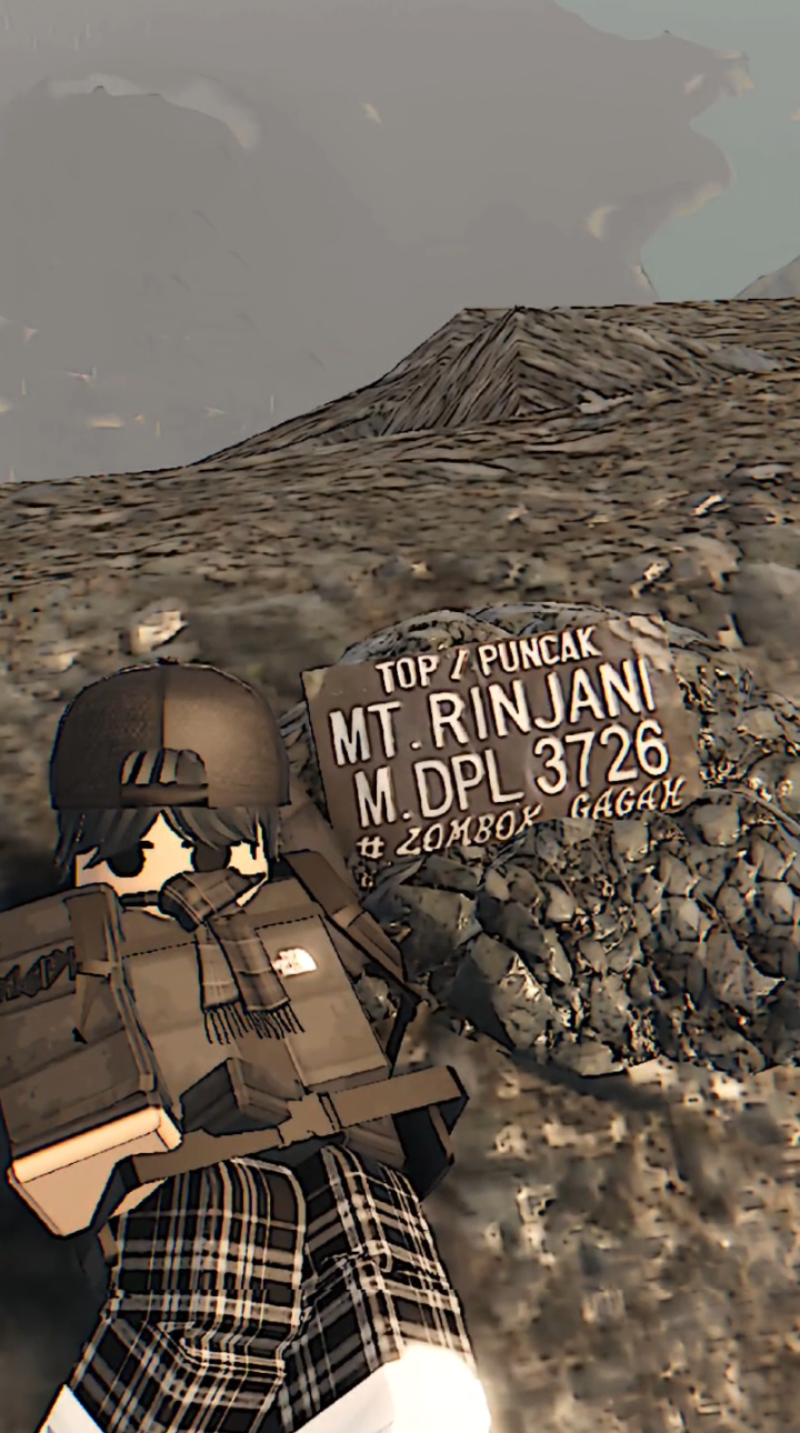 jalan jalan ke palembang, gajadi ah cape . . . #rinjanimountain #rinjani3726mdpl♥ #robloxhiking #rinjaniroblox 