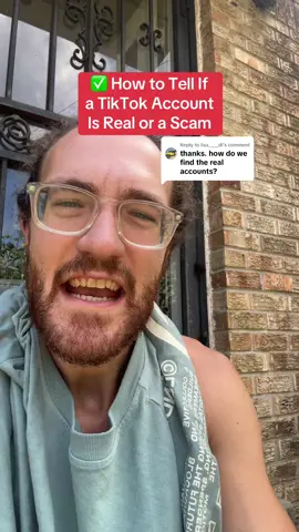 Replying to @lisa____di Here’s a thorough checklist you can use (or share) to verify whether a TikTok account is real. — #learn #crypto #scams #tiktok #fakeaccount #scammer #tip #safety #cybersecurity #howto 