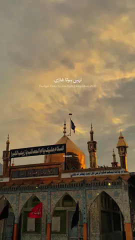Tu agar hota asa nahi hota Ghaziع 💔🥹 #karbalaa  #karbala  #shianeali  #imamhussain  #ya_ali_madad  #shianeali12  #unfrezzmyaccount  #foryou  #foryoupage  #fyp 