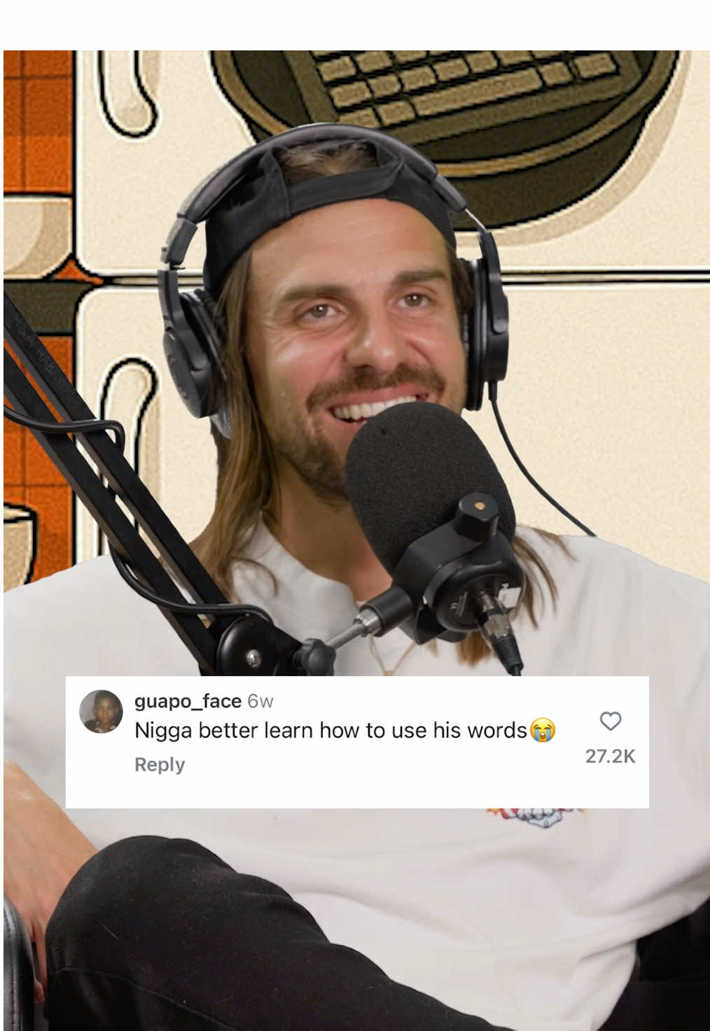 Hands couldn’t catch a sloth 😂👀🥊  #cookedinthecomments #podcastclips #funnycomments #reactionshow #fyp @Shapel Lacey @Cole Garrett @Craig Conant 