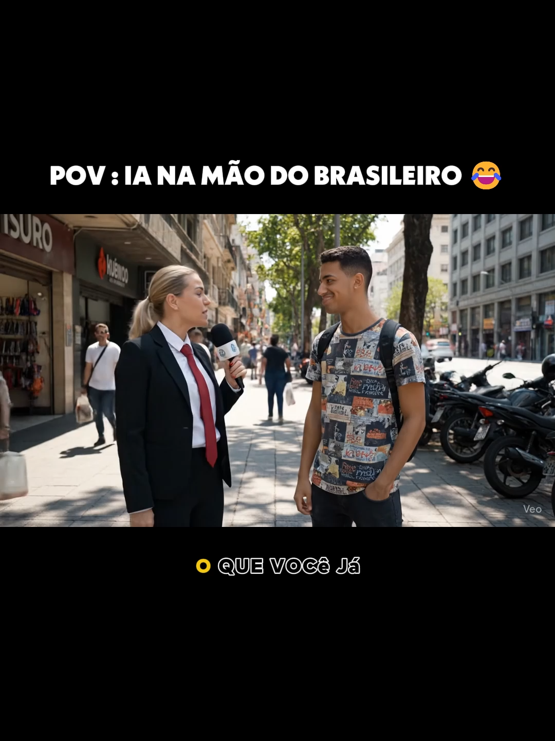 Eu me identifiquei 😂👇 . . . #humor #entretenimento #veo3 #engraçado #pov #comedia #IA
