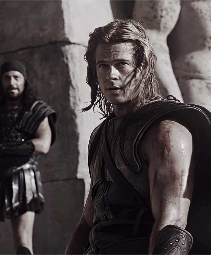 brad pitt’s underrated movie #troy #bradpitt #troy2004 #bradpittedit #edit #fyp 