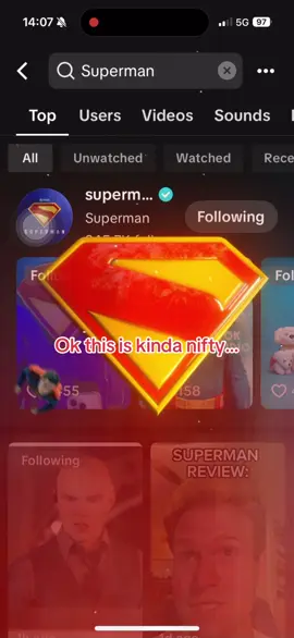 Try it out! #SupermanTikTok #SupermanSearch #tiktoksearch #superman2025 #superman 