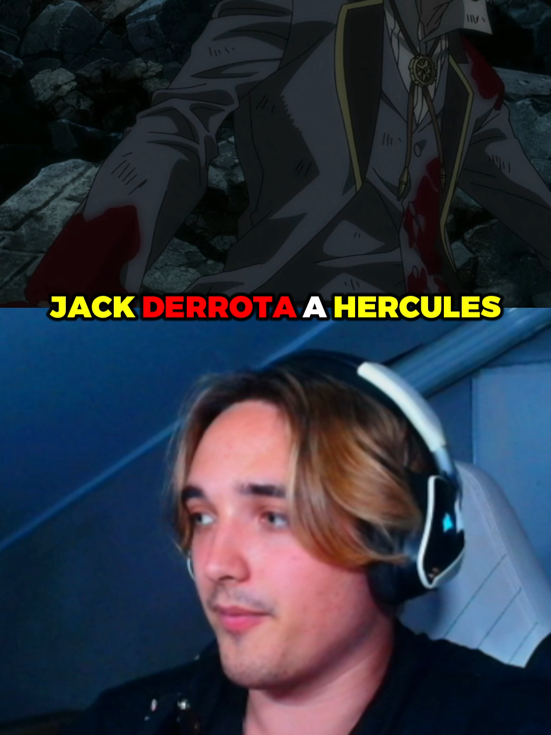JACK DERROTA A HERCULES #streamer #ezconde #reaccion #twitch #anime #recordofragnarok #recordofragnarokanime