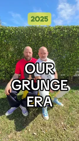 Married for 43 years and this was our grunge era. #couplegoals #gaycouplegoals 