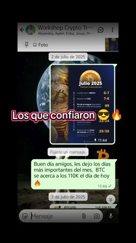 Bitcoin supera los 111K el día de hoy , Julio mes de noticias clave en USA  Analizamos 24/7 #bitcoinnews #bitcoin #trading 