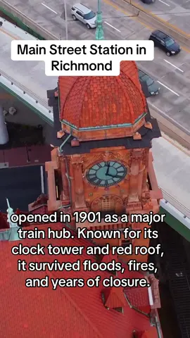 Over 100 years strong — Main Street Station still holding up in the heart of RVA. 🕰️🚂 #MainStreetStation #RichmondVA #RVAHistory #downtownrichmond #TimelessRichmond