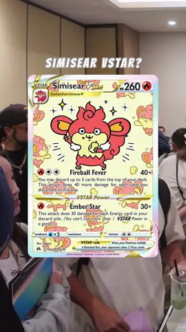 A super wholesome interaction with suppoters at our second time vending!! Unfortunately we didn’t have the simisear 😩😩 @anna ✿  #pokemoncards #pokemontcg #pokemon 