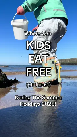 It’s the Summer Holidays! Which we all know can be expensive so I’ve made you this handy guide on where Kids can Eat Free or for £1 over the summer holidays! Cause we all deserve a treat or two!! Please let me know in the comments if you know of any other offers! #summerholidays2025 #kidseatfree #freefood #foodoffers #summerholidays #freeforkids #foodoffers #foodguide 