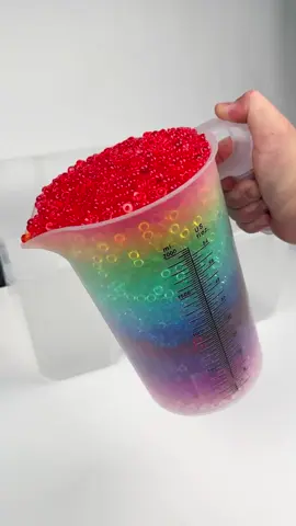 fruit party🍉🍊🍋 — 🎉this fishbowl slime is one of my faves — scented just like sweet fruit punch and the beads give it such an addictive texture✨ now includes 3 fruit charms, in stock rn!! — #slime #rainbow #fishbowlslime #beads #crafty #DIY #dopeslime #fruitparty