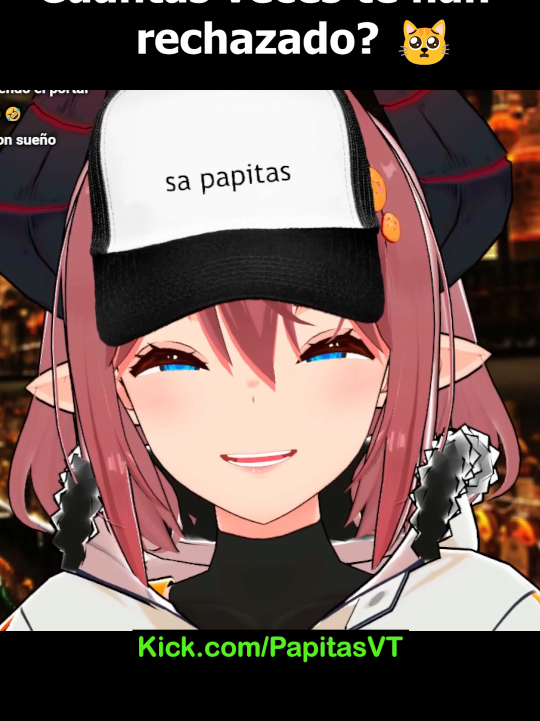 Hasta la ia sabe de sus rechazos , F papitas #vtuber #papitas #rechazada#sapapitas #humor #vtuberespañol
