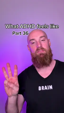 What ADHD feels like. Part 36 #adhd 