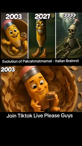 Evolution of Pakrahmatmamat - Italian Brainrot#ItalianBrainrot #EvolutionOfBrainrot #TralaleroTralala #BrrBrrPatapim #CappuccinoAssassino #LaVacaSaturno #TungTungTungSahur #ChimpanziniBananini #BallerinaCappuccina #BombardinoCrocodilo #Viral #FYP #ForYou #ForYouPage #Meme #Funny #Trending #BrainrotMeme #Pakrahmatmamat #Game Highlights #PaidPartnership 
