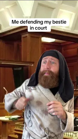 Defending my bestie in court 