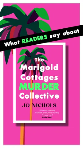 We love hearing all the reactions to The Marigold Cottages Murder Collective from our early readers over on Netgalley! Here are some of our favourite reviews.   Meet Mrs B, eccentric landlady to a colourful collection of tenants in Santa Barbara who have a flair for amateur sleuthing. When a violent murder is discovered on their doorstep and Mrs B declares her guilt to save an ex-con, the residents of Marigold Cottages band together to save her and get to the bottom of the crime. Introducing... The Marigold Cottages Murder Collective by Jo Nichols, a murder mystery with a diverse cast of characters that has all the quirky charm of Richard Osman and TV shows like Only Murders in the Building.   Out 21st August! P.S head to netgalley now via the link in our bio over on Instagram to be the first to have access to our upcoming reads! 