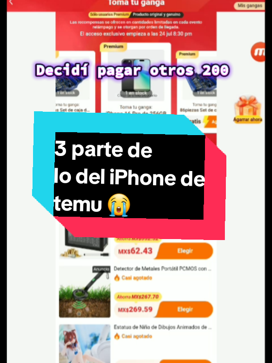 #viral #iphone #temu #probando 