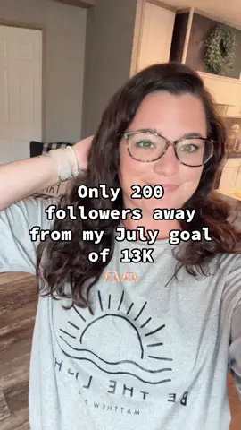 & it’s only the 10th 🥹 #goals #goal #julygoal #microinfluencer #follower 