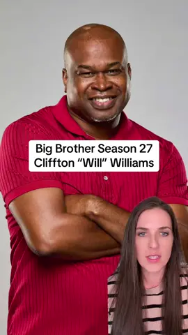 Meet Big Brother Season 27 Houseguest: Cliffton “Will” Williams  #BB27 #BigBrother #BigBrother27 #RealityTV #BigBrother27 #RealityTVNews #EntertainmentNews  #greenscreen 