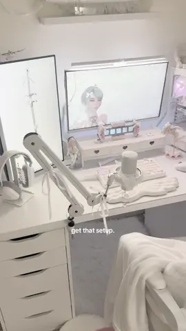 ur sign to get it!! ૮ ․ ․ ྀིა || trying out this new angle of my setup, i think i like itt!! #♡ #GamingSetup #whitesetup #cutecore🎀🦴🍮🐾 #girlsetup #GamerGirl #setupinspo #advice #sanrio