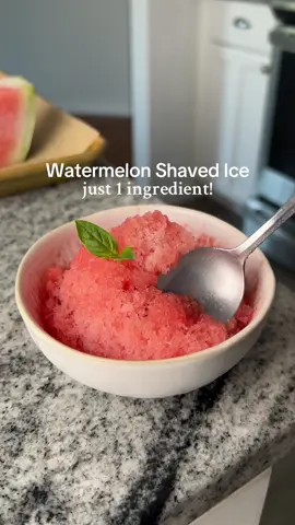 full recipe’s on samdoesherbest.com, get there by clicking the link in my profile, or google “sam does her best watermelon shaved ice” to find it!  this VIRAL WATERMELON SHAVED ICE is as fun to make as it is to eat! it’s cold, fluffy, and super refreshing - perfect for summer. made with just 1 ingredient (yes, really!), it’s totally healthy, dairy-free, and vegan too. i’ve been making it nonstop and i’m still obsessed! 😍🍉 #healthyrecipes #healthydessert #dairyfree #watermelon 