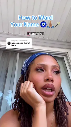 Replying to @𓆅 𝒦. #fyp #spiritualtiktok #spiritualitytiktok #wardingspell #glamourmagick #protection 