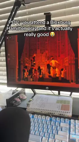 WHERE MY HAMILTON FANS AT  Thank you @Illumination Theatre for inviting me! Check them out yall #roblox #bloxburg #welcometobloxburg #play #musical #hamilton 