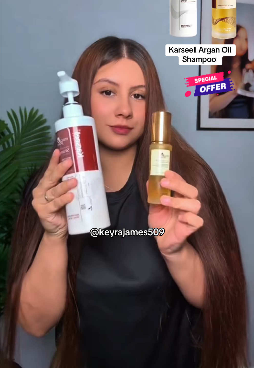 Karseell Argan Oil Shampoo 2025 #karseell #karseellcollagen #karseellhairmask #karseellhairoil 