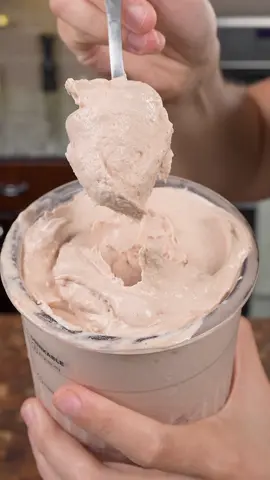 Would you eat 400 calories for 50g of protein that tastes like soft serve? 🤯🍦 This Chocolate Peanut Butter Protein Ice Cream is my favorite Ninja Creami hack. – 1 cup chocolate Fairlife – 1 cup almond milk – 1 scoop Ghost Nutter Butter (or any PB protein) – 1 tbsp PB powder – ⅛ tsp guar gum – ⅛ tsp salt Mix → freeze overnight → Light Ice Cream mode → splash of almond milk + respin = soft serve texture! #ninjacreamirecipe #proteinicecream #healthydessert #highproteinlowcalorie #chocolatepeanutbutter