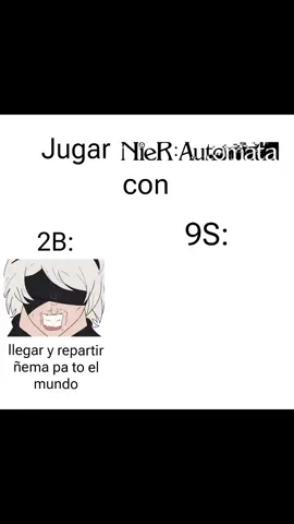 #nierautomata #2B #nierautomata2b #nierautomata9s #9S #humor #curimomos #fyp #nierautomataanime 