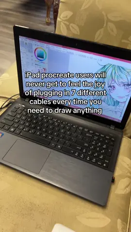 Me and my 17 year old art equipment against the world. Paint tool sai my beloved.