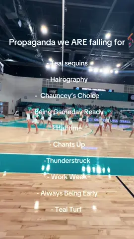 We will definitely be falling for these 🤩🩵 #coastaldanceteam #chantsup #ccu 