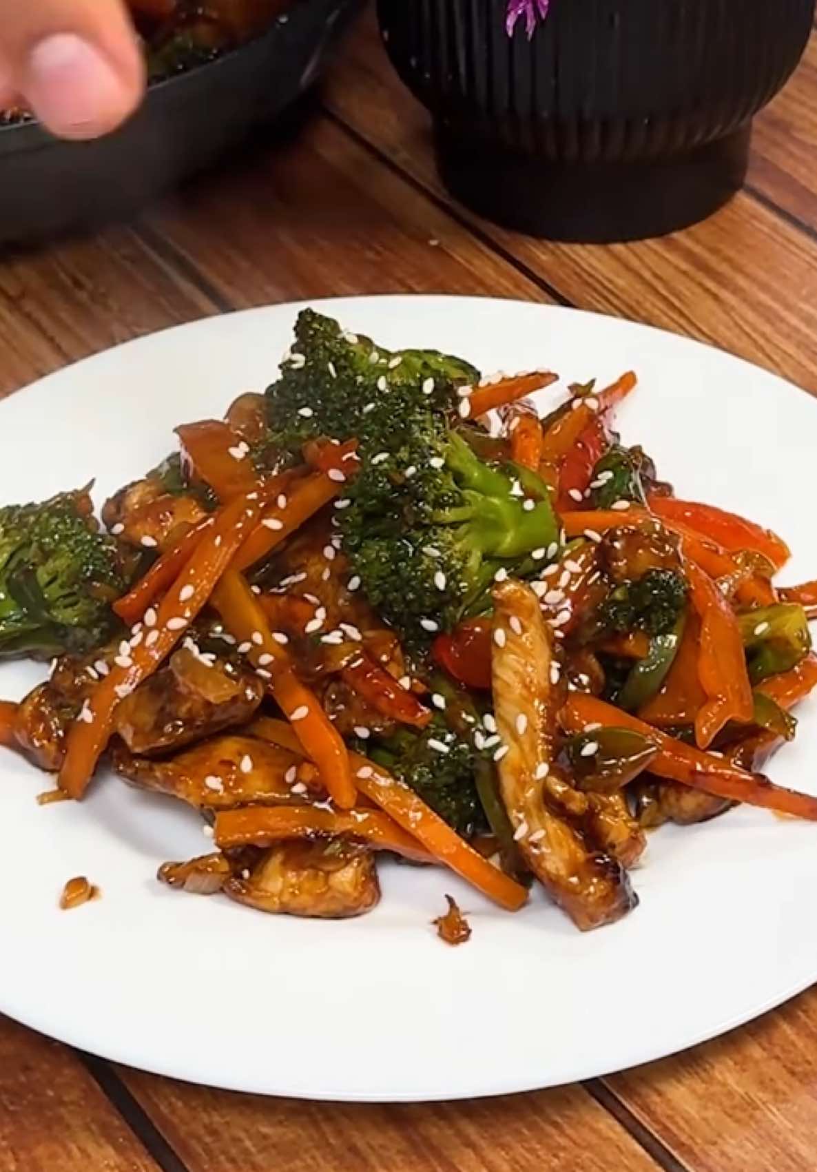 🔥 El pollo con brócoli más fácil y sabroso que harás 🍗🥦 #RecetaOriental #PolloConBrocoli #ComidaSaludable #CenaFácil #AlmuerzoRápido #SaborAsiático #CocinaCasera #CocinadoParaMi