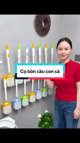 Cọ nhà vệ sinh thông minh #giadungthongminh #nộitrợ #giadungtienich #fyp #coboncau