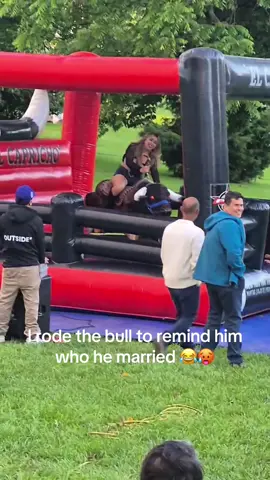 Married? Yes. Boring? Absolutely not 😘 #BulloverBae #tinybutmighty 