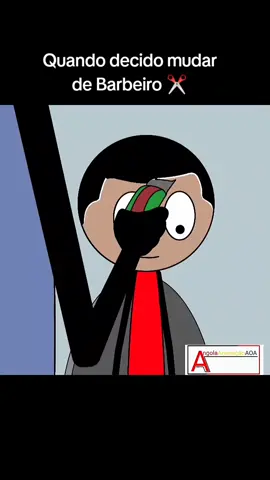 Quando decido mudar de Barbeiro ✂️ #animation #funny #angola🇦🇴portugal🇵🇹brasil🇧🇷 #humor 