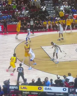 Bronny James scoring his first points on Cooper Flagg #NBA #bronnyjames #cooperflagg #basketball #ballislife