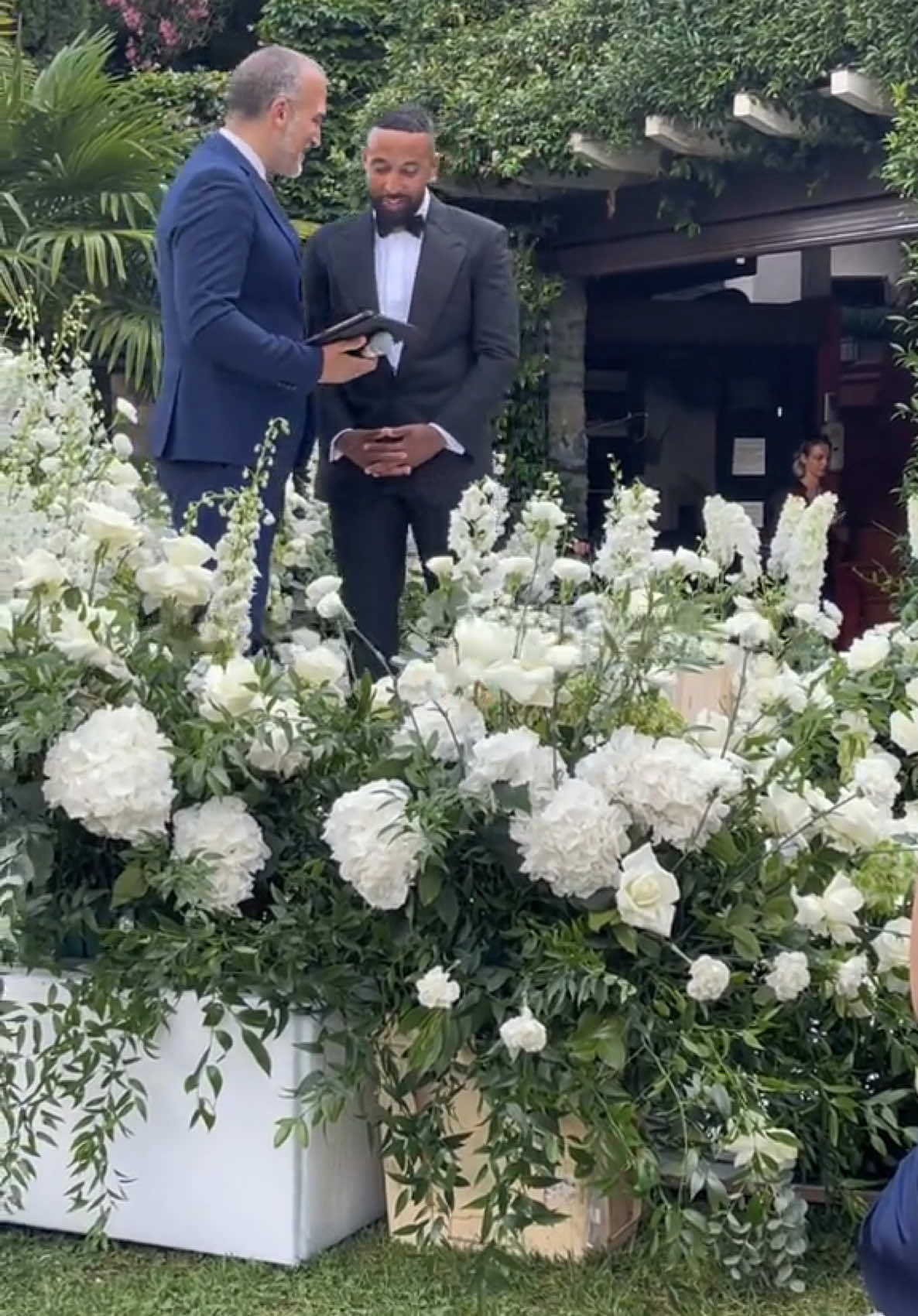 Will forever be obsessed with my husbands entrance song for our wedding!! #weddingmusic #groomentrance #weddingsongs #onthisday #weddingtiktok #lakecomowedding #groomsmen 