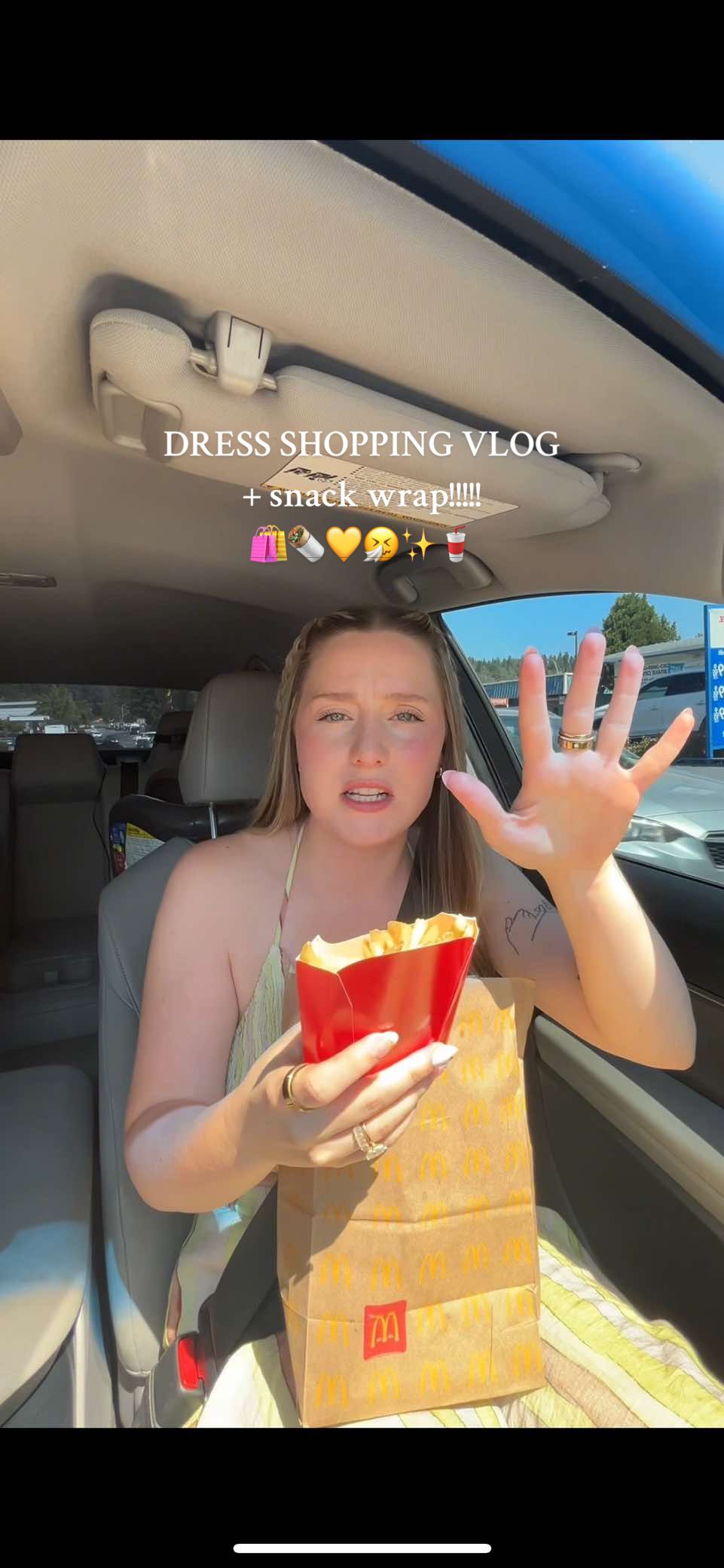 THE SNACK WRAP @McDonald’s used to be my JAM 🤩😭 anyone else??? ALSO huge fail on dresses 😵‍💫 SEND HELP!!!!!  IF YOU WANT a @Ultrahuman  air ring i have a code & its 🔗 in my bio for 10% off!!!!! ‘ULTRAMADI10’ 🫶🏻🫶🏻🫶🏻  #MomsofTikTok #mom #Vlog #shopping #tryon #mcdonalds #snackwrap #afternoon #hangout #momtok #vlogger 